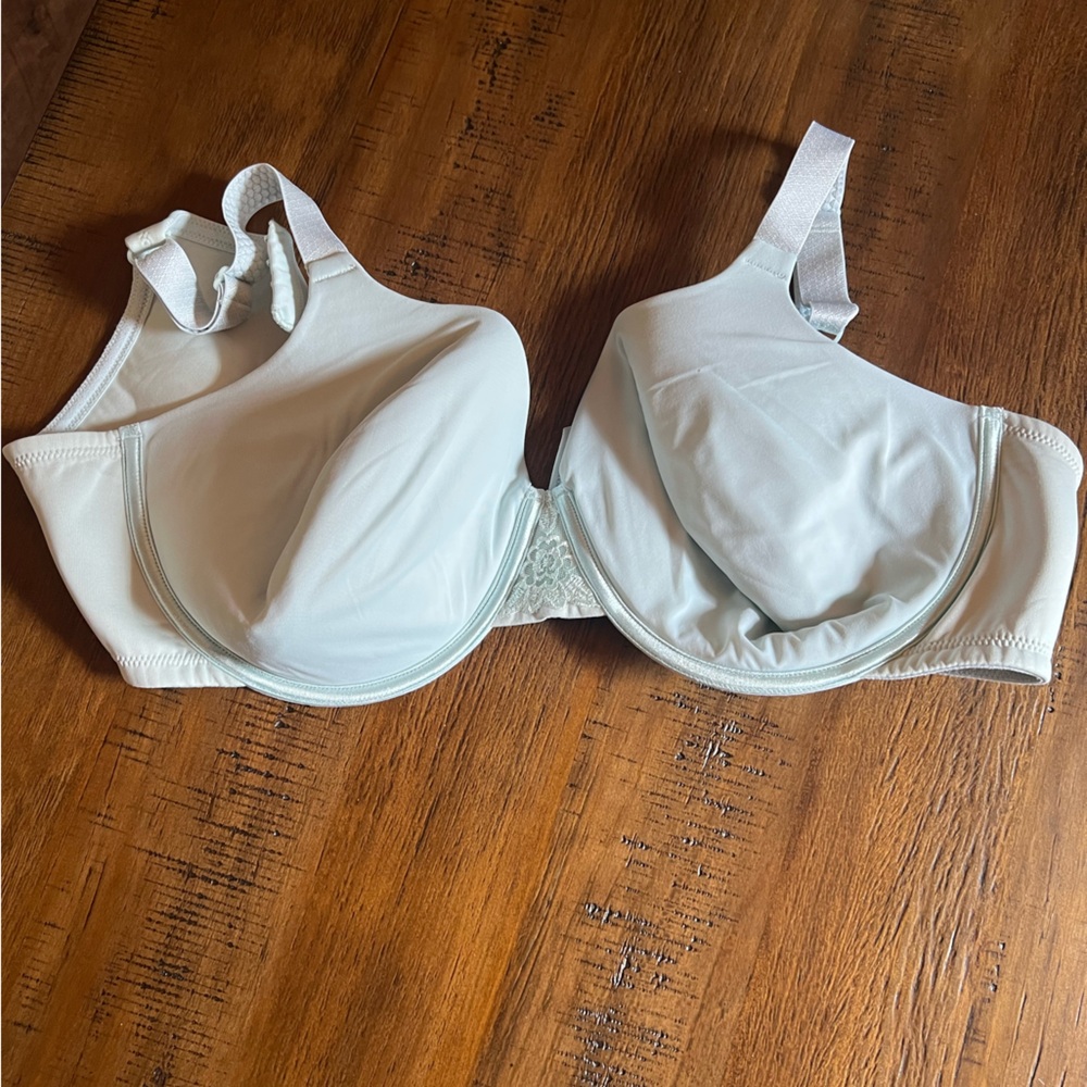 Vanity Fair Blue Full-Coverage Bra with Underwire